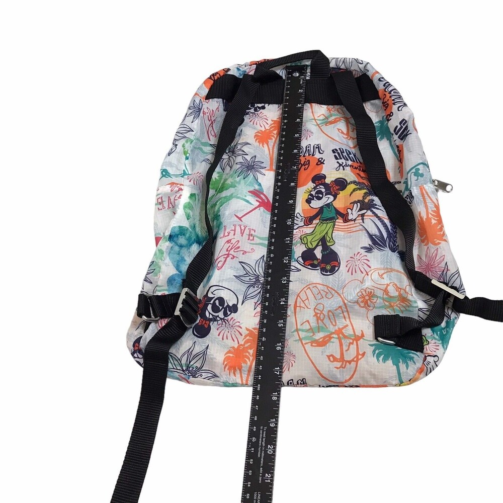 Disneyland Disney Parks Nylon Dream Big Seek Adventure Minnie Backpack - Picture 11 of 14